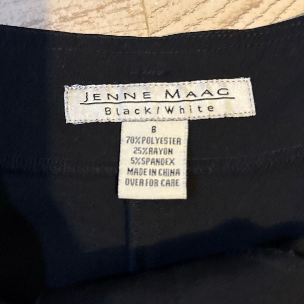 Jenne Maag black slacks in size 8 - Picture 2 of 7